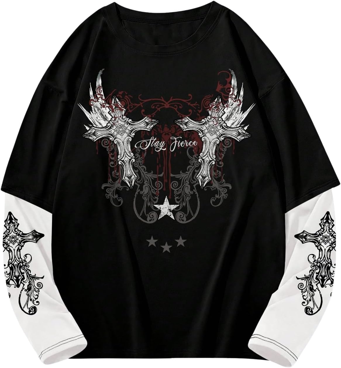 Bold Graphic Goth Tee