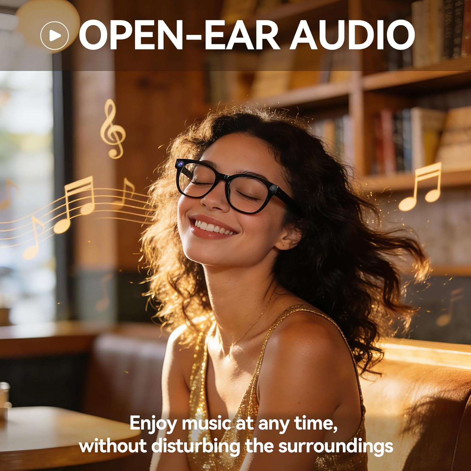 AI Smart Camera Glasses