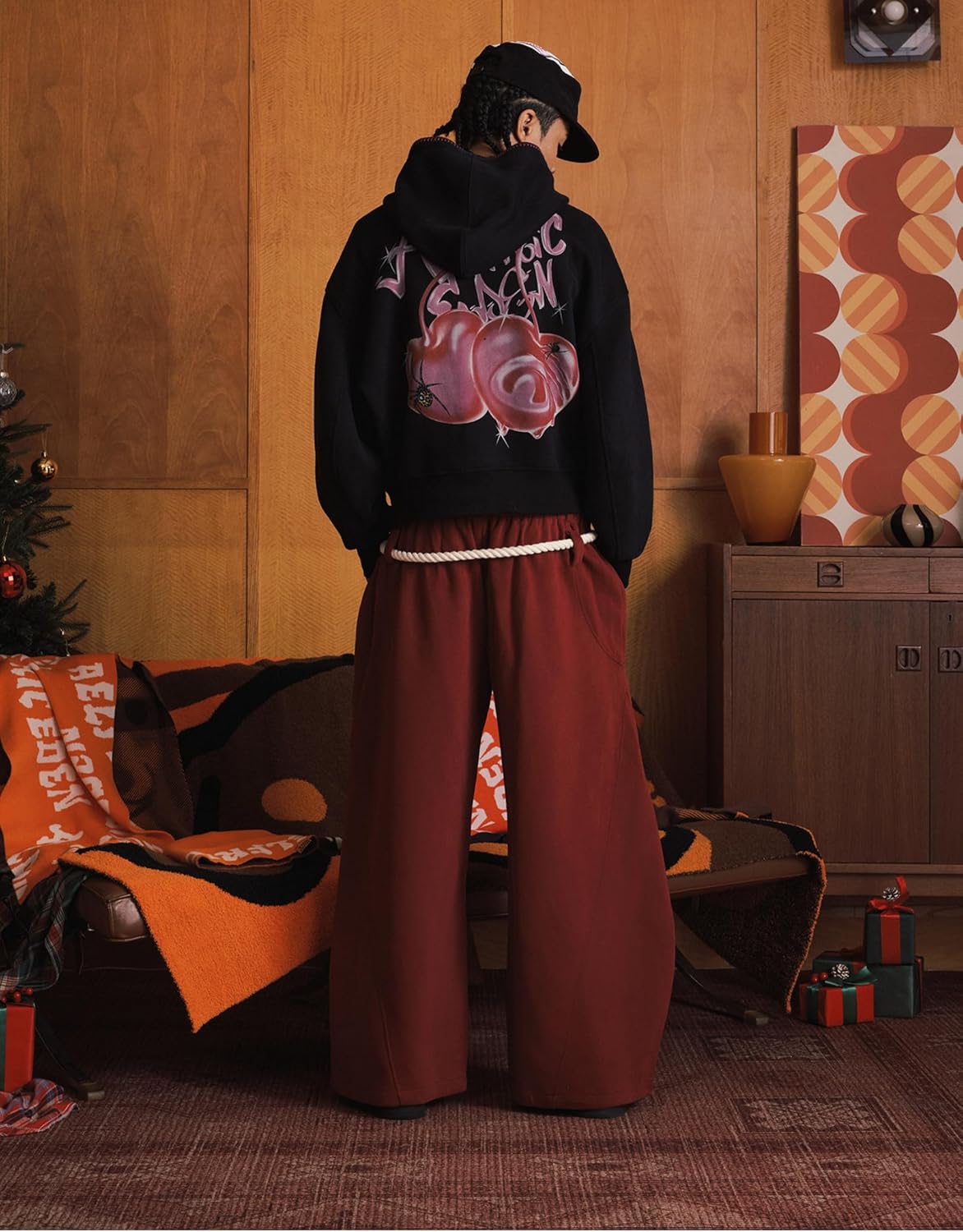 Cherry Blossom Zip Hoodie